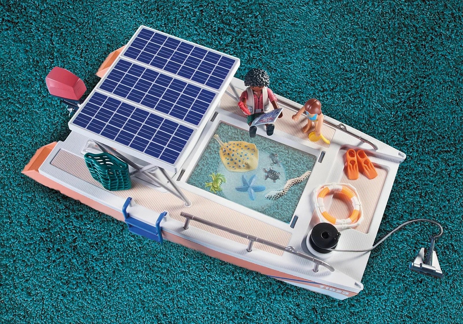 Set lodrash Playmobil Wiltopia 71623 Coral Reef Exploration, 67 pjesë, shumëngjyrëshe