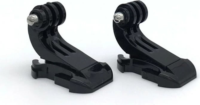 Mbajtës gjoksi për kamera sportive, Hurtel, 360° tripod rrotullues, qëndrim telefoni, i rregullueshëm, e zezë