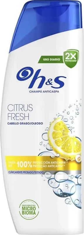 Shampon 2-në-1 për flokë, Head & Shoulders Citrus Fresh, 330ml