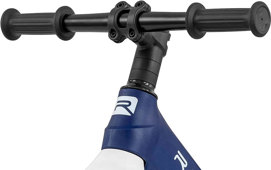 biçikletë balancuese për fëmijë, Milly Mally Ranger, 12" rrota EVA pa shpim, kornizë kompozite, sedilje e rregullueshme, navy