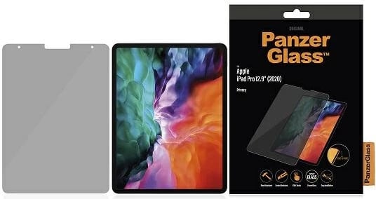 Xham mbrojtës PanzerGlass për iPad Pro 12.9" (2020), Super+ Privacy, i tejdukshëm