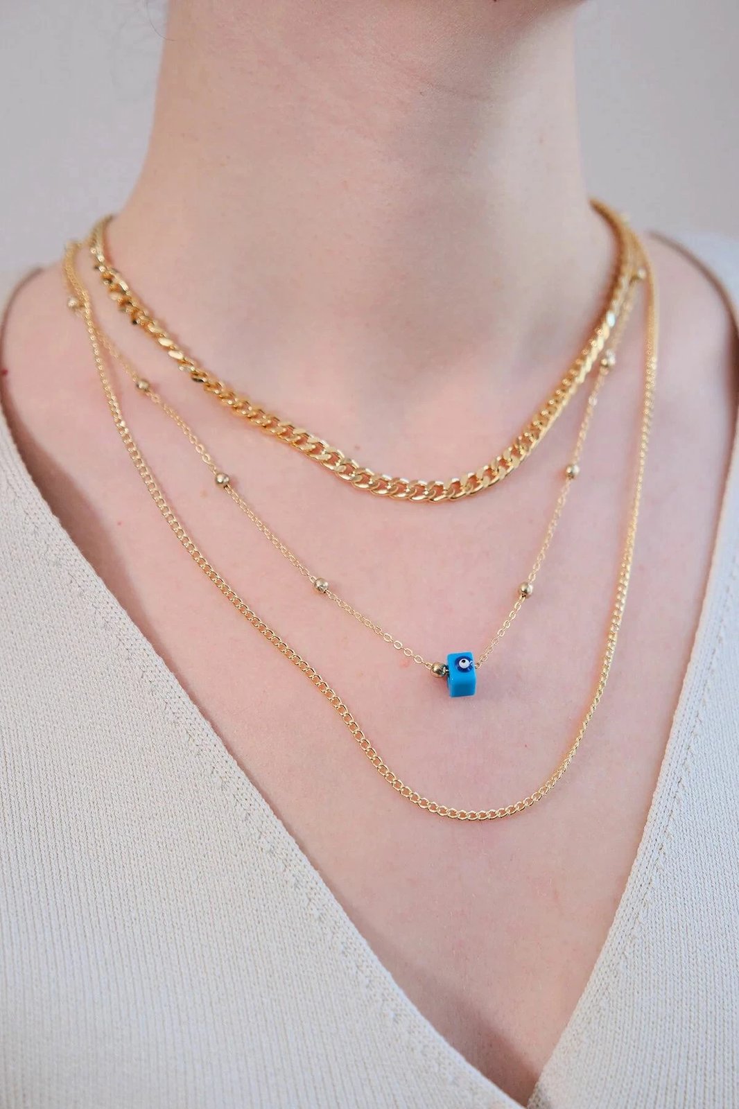 Varëse qafe Jumeon, ngjyrë ari, Gld-3Mavnzrkly