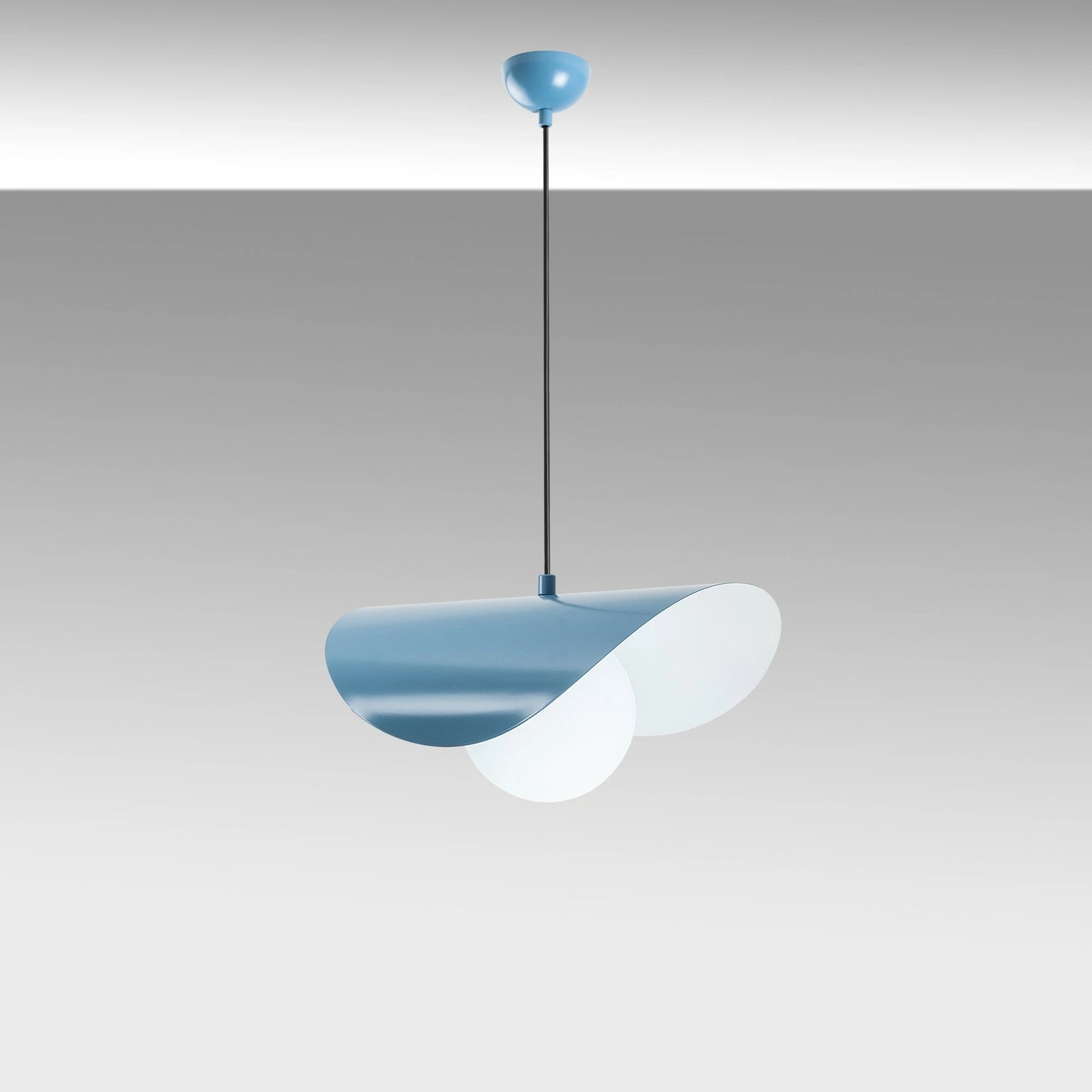 Llambë tavani Opviq, Vatoz - Nus - 2866, ngjyrë kaltër e çelët