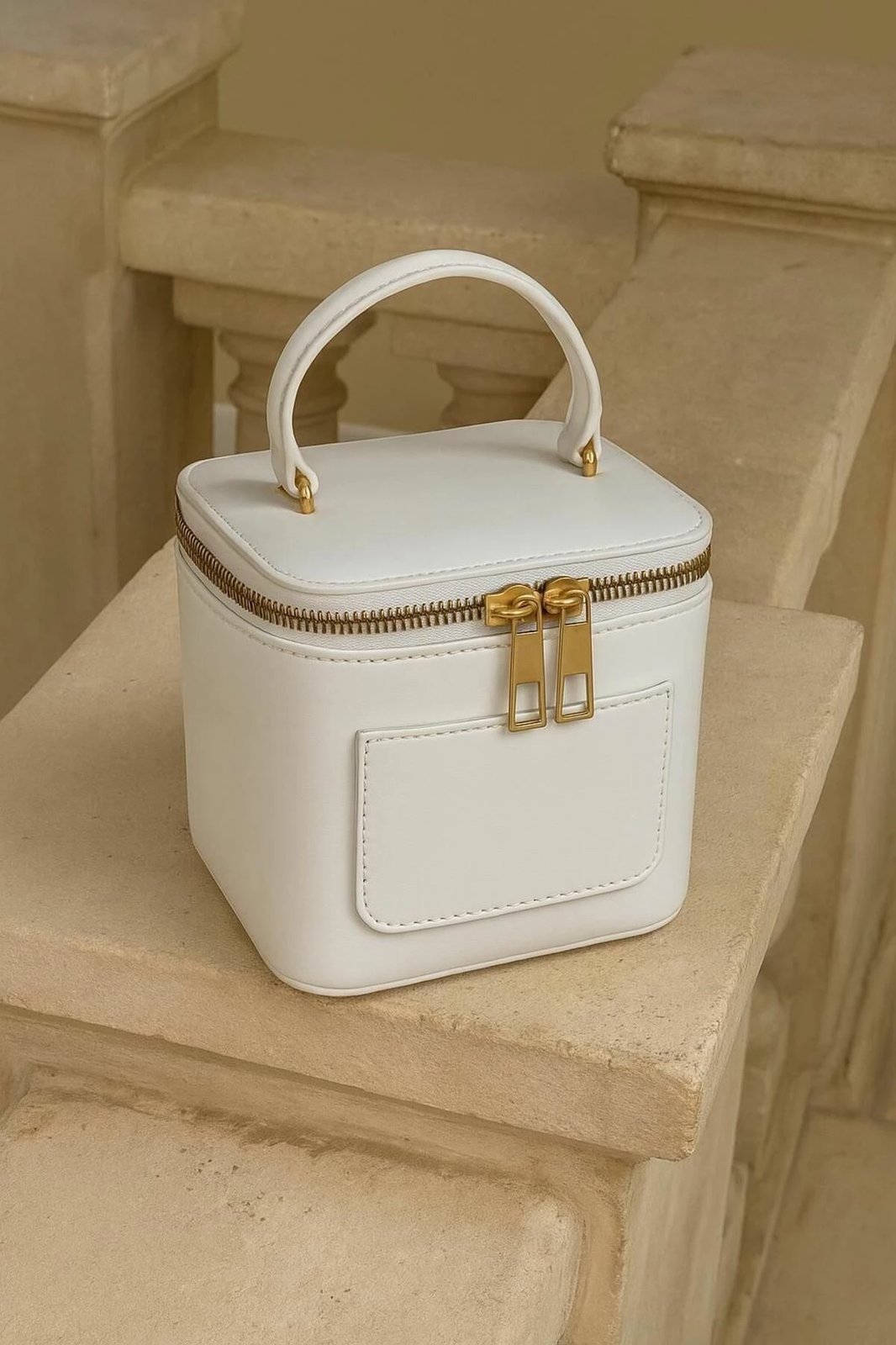 Çantë dore e bardhë Zoozie Bags, MK1020225SV10-027