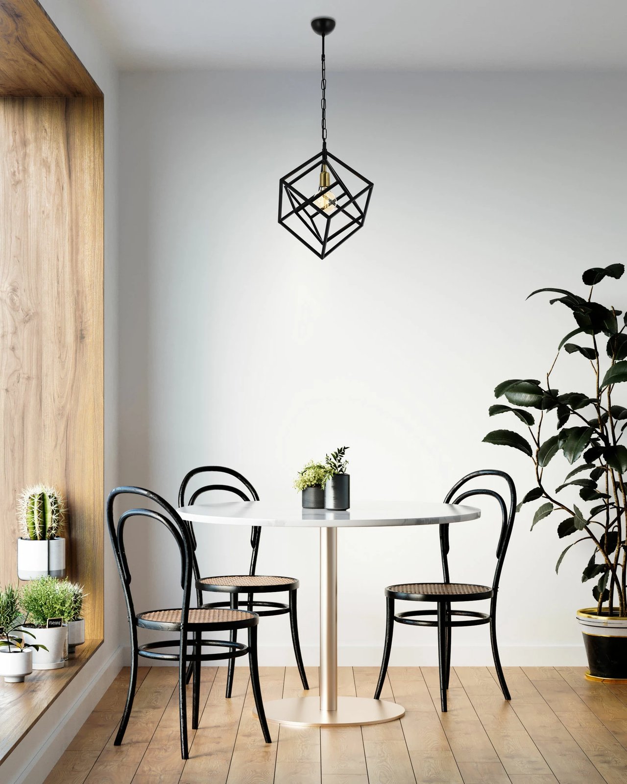 Llambë tavani Opviq, e zezë dhe ari, AV-1722-1BSY