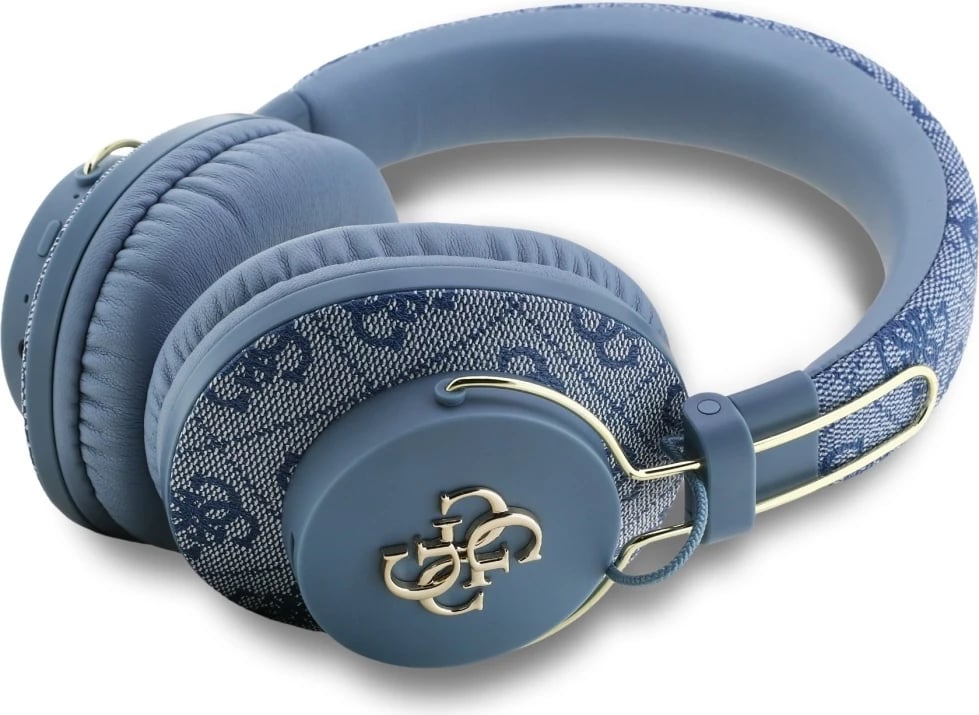 Kufje Guess Metal 4G Logo, Bluetooth 5.3, ENC, mbi vesh, Kaltër Kufje Guess Metal 4G Logo, Bluetooth 5.3, ENC, mbi vesh, Kaltër