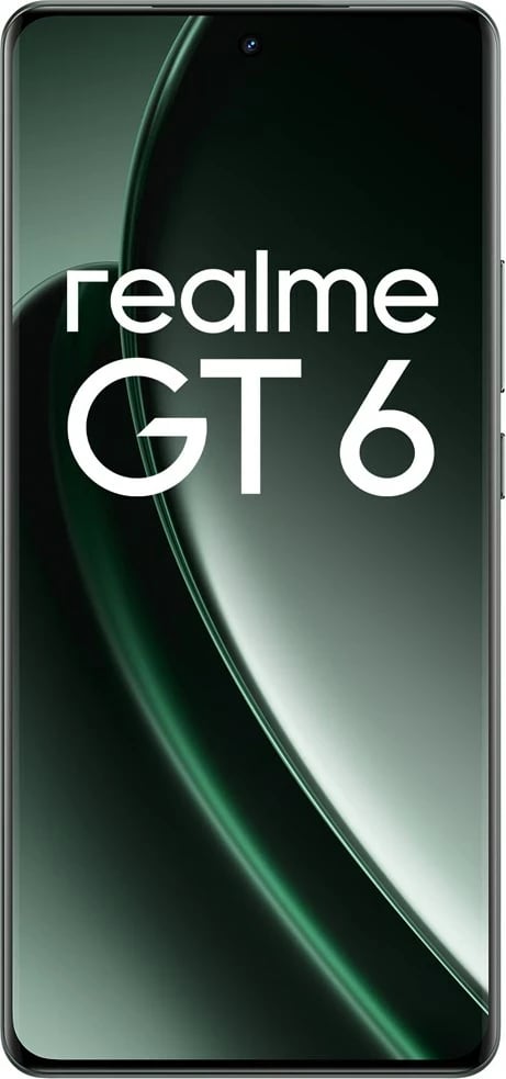 Celular realme GT 6, 6.78", Android 14, 5G, 12 GB RAM, 256 GB, Gjelbër