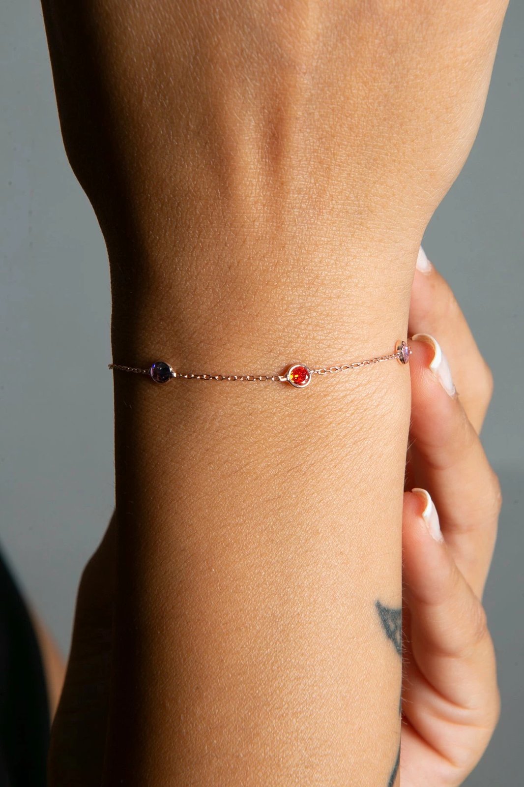 Byzylyk argjendi, ngjyrë ari rozë, Elika Silver, TFNY65003