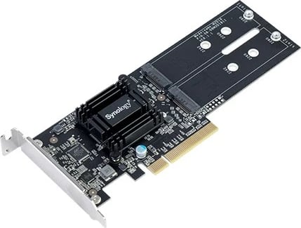 Kartë interface Synology M2D18, PCIe, slot M.2, e zezë