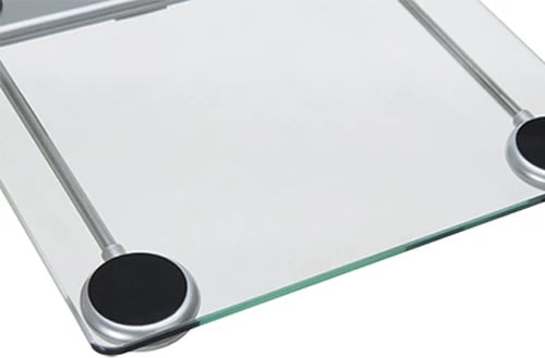 Peshore banjoje Adler AD 8121, 150 kg, saktësi 100 g, xham i kalitur, ekran LCD