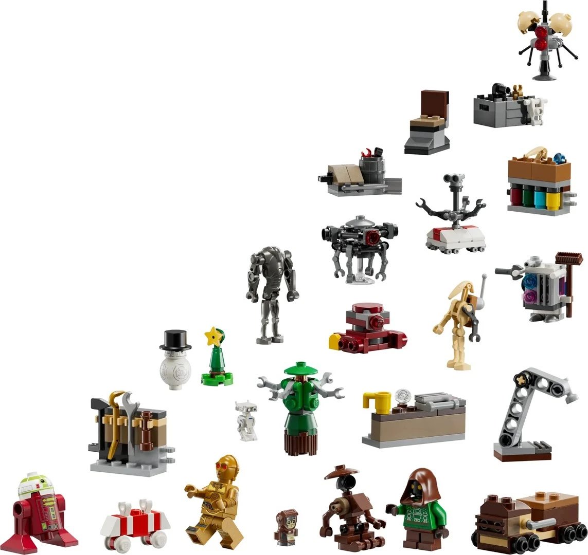 Kalendar adventi LEGO Star Wars 75418, 263 pjesë, 2 minifigura