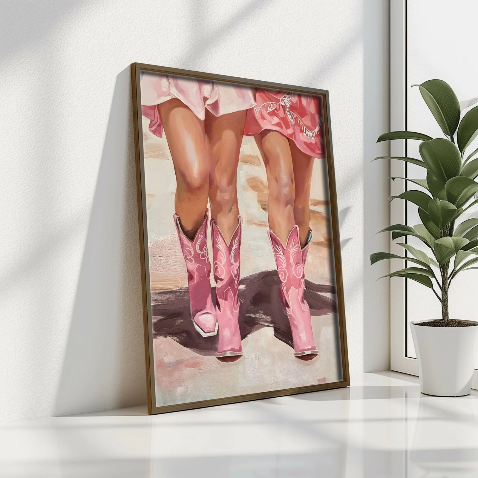 Pikturë dekorative me kornizë, MDF, Wallity, GE088-L