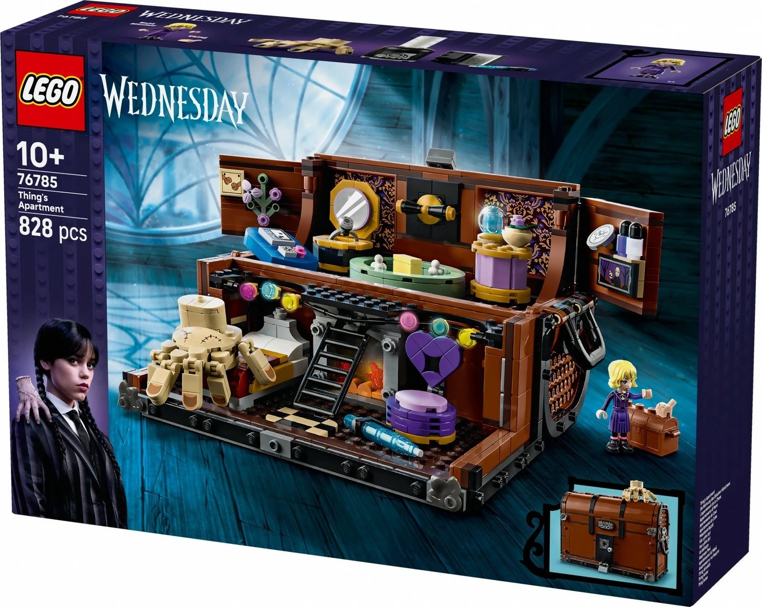 Set LEGO Wednesday Thing's Apartment 828 pjesë 76785 10+