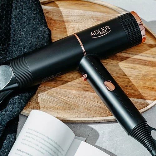 Tharëse flokësh Adler AD 2278, E zezë