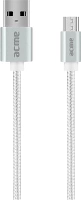 Kabllo Acme CB 2011S, Micro USB, 1m, e bardhë