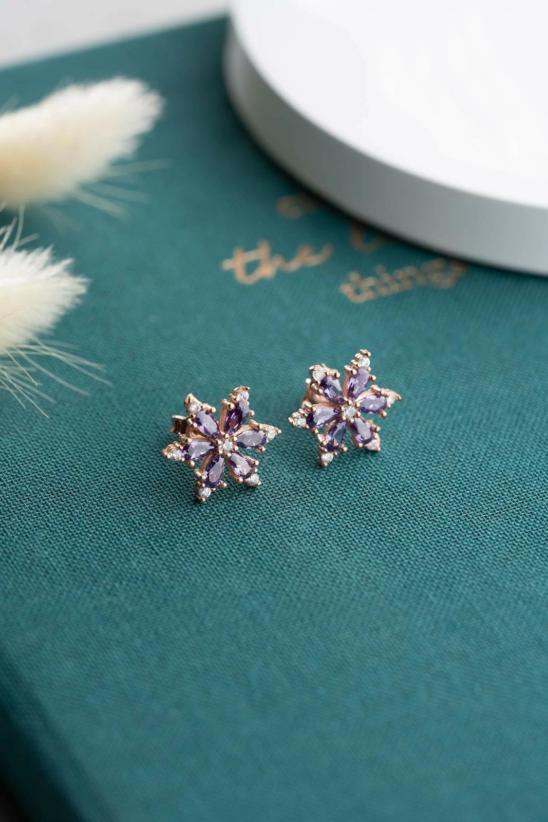 Vathë argjendi Jumeon, ngjyrë rozë e artë, NRZ999761