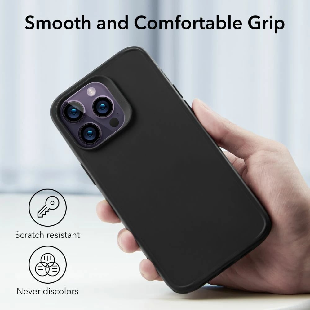 Mbështjellës ESR Classic Hybrid HaloLock për iPhone 14 Pro Max, MagSafe, i zi