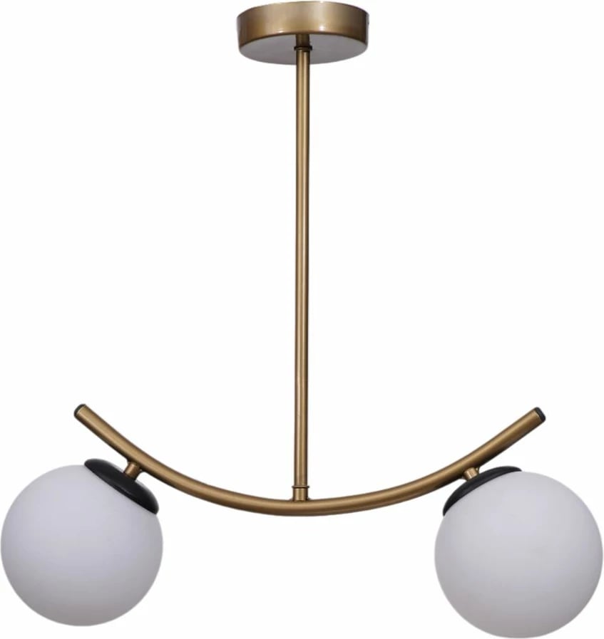 Llambë tavani Opviq, e bardhë dhe ari, 9010-3