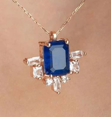 Varëse argjendi Jumeon, ngjyrë rozë e artë dhe kaltër e errët, NRZ999349