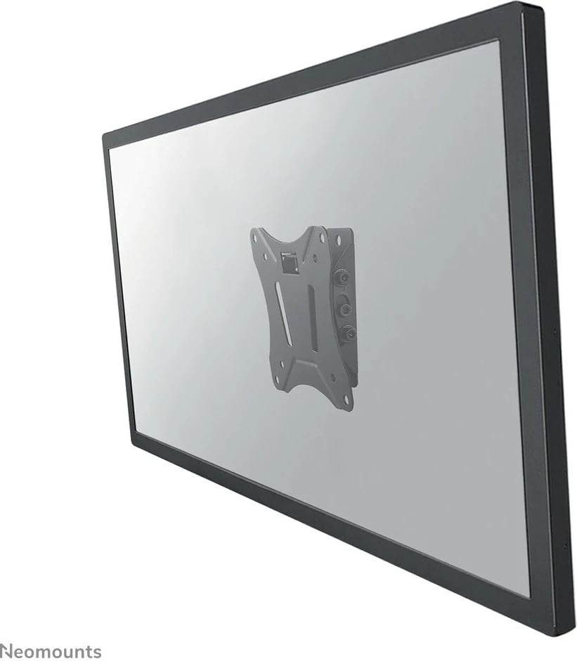 Mbajtës muri për monitor/TV Newstar NM-W60BLACK, 10-30", çelik, i zi, tiltable