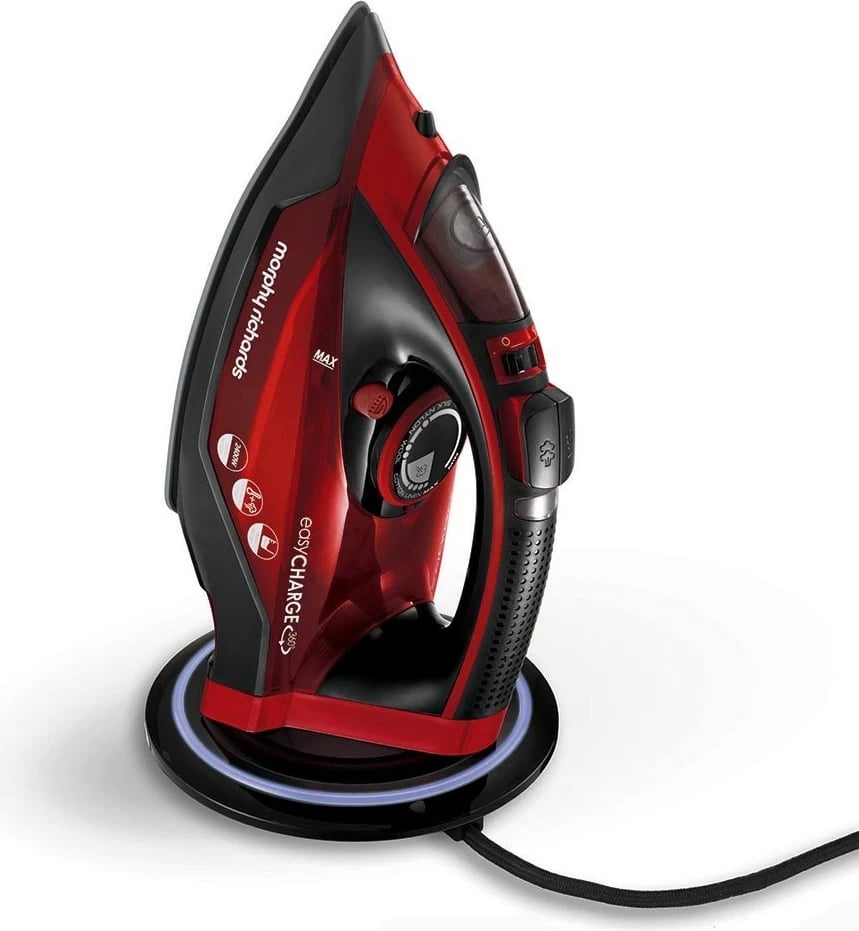 Hekur për hekurosje Morphy Richards, 2400W, i kuq 