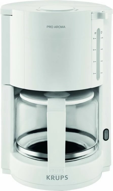 Aparat kafeje drip Krups F30901, 10 filxhanë, 1050W, bardhë