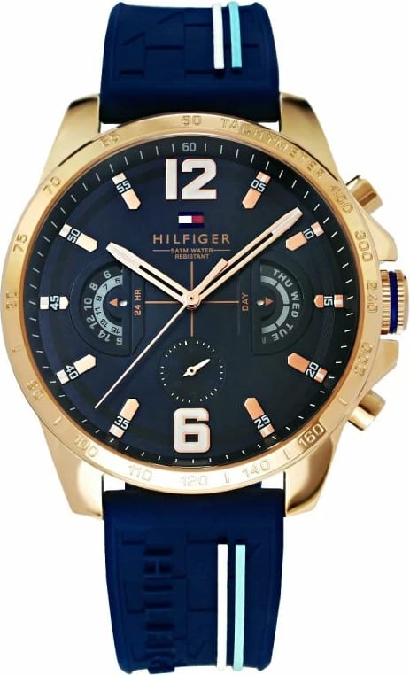 Orë dore për meshkuj Tommy Hilfiger, kaltër