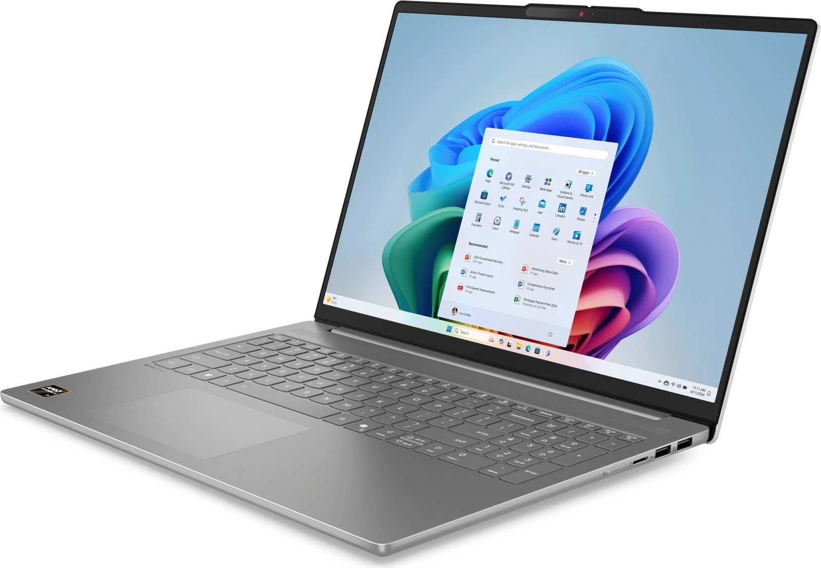 Kompjuter Lenovo IdeaPad Slim 5 16AKP10, Ryzen AI 5 340, 16GB/512GB SSD, 16 inç, gri