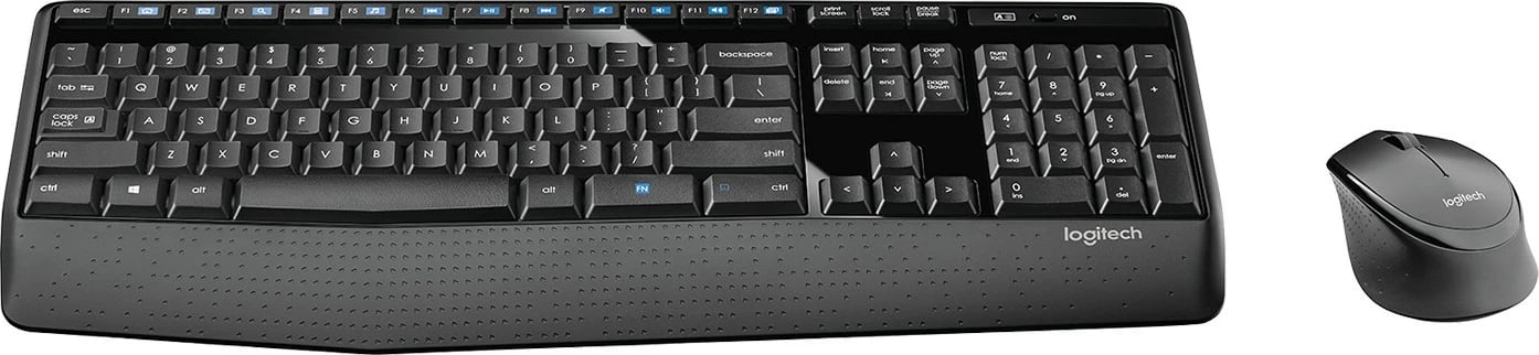 Set tastierë dhe maus wireless Logitech MK345, i zi