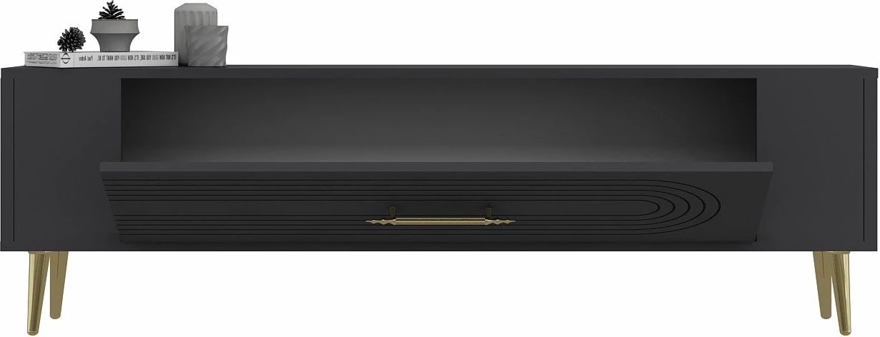 Komodë TV Skye Decor, Retrol3, antracit, ar