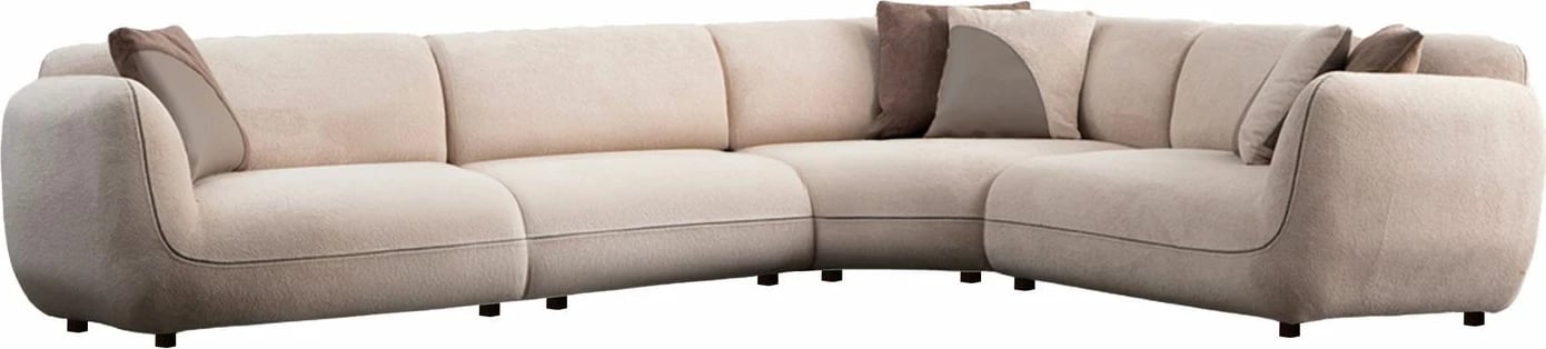 Këndore Pavia, krem, Atelier del Sofa, 335x240cm
