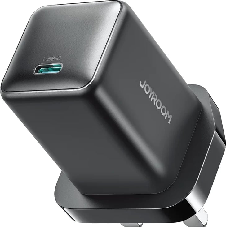 Karikues muri Joyroom JR-TCG18, 65W, 1x USB-C, prizë UK, zi