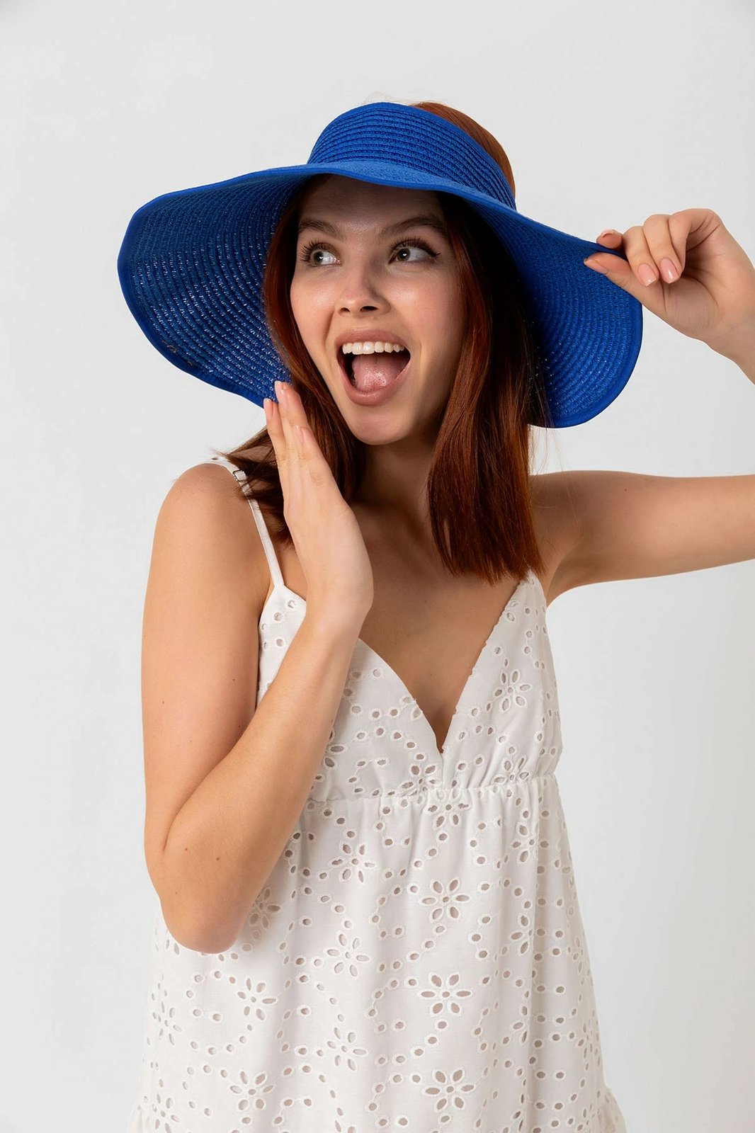 Kapelë për gra, ngjyrë sax blue, Jumeon Hsr2080