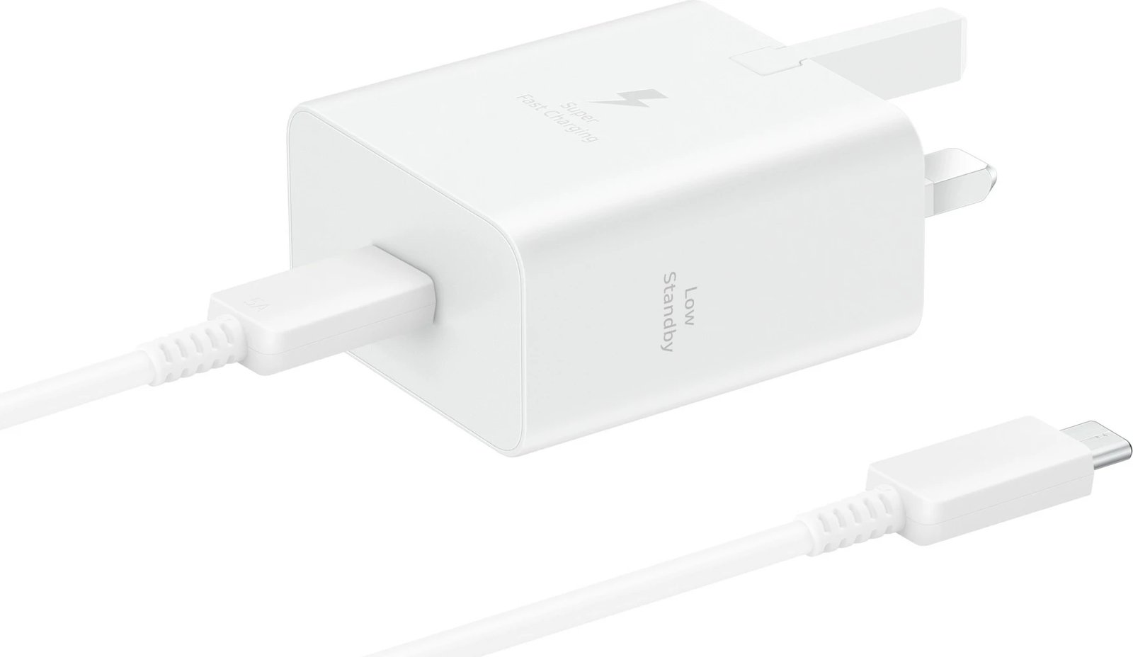 Karikues i shpejtë Samsung EP-T4511, 45W, me kabllo 5A, bardhë