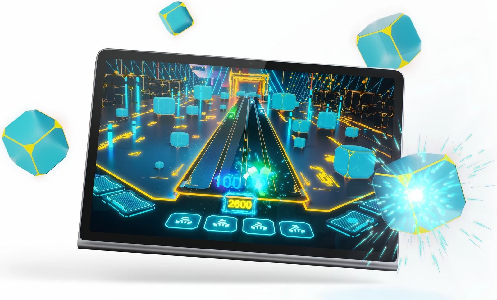 Tablet Lenovo Tab Plus 8GB 128GB luna grey me mbështjellës Tablet Lenovo Tab Plus 8GB 128GB luna grey me mbështjellës