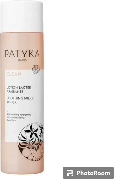 Lotion i butë për fytyrë unisex PATYKA Soothing Milky, 200ml