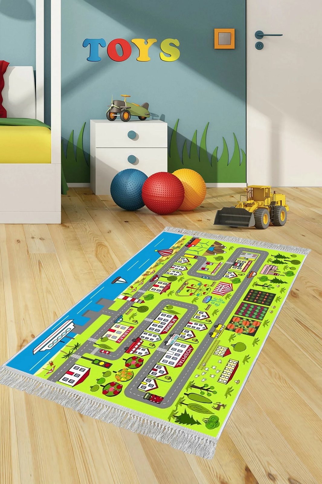 Qilim për fëmijë, shumëngjyrësh, Conceptum Hypnose, ELS546, 80x120cm