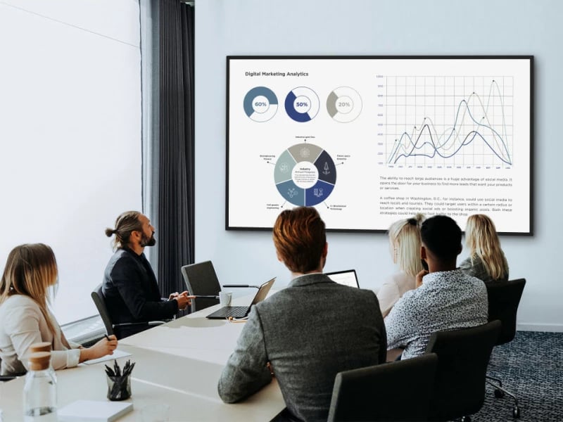 Ekran i madh Viewsonic CDE4330, 43 inç, 4K Ultra HD, Android 11, Wi-Fi, HDMI, USB-C