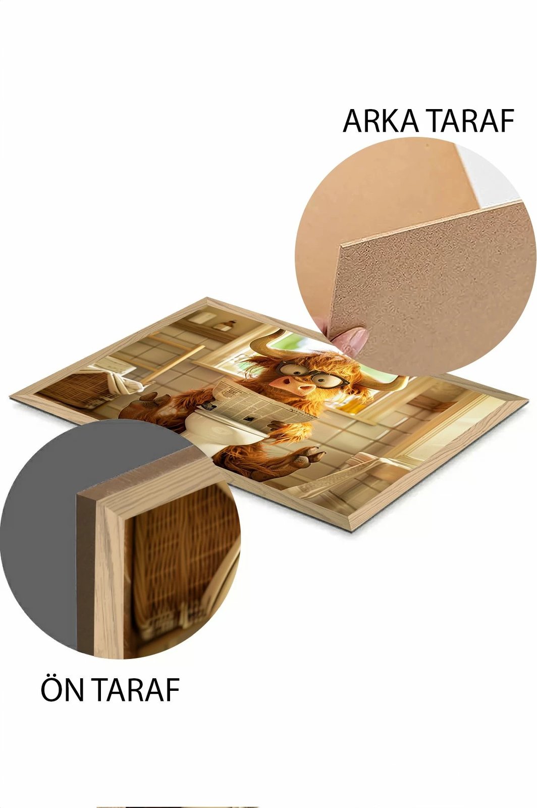 Pikturë dekorative, shumëngjyrëshe, Arthynmodelyty2030-55, 20x30cm