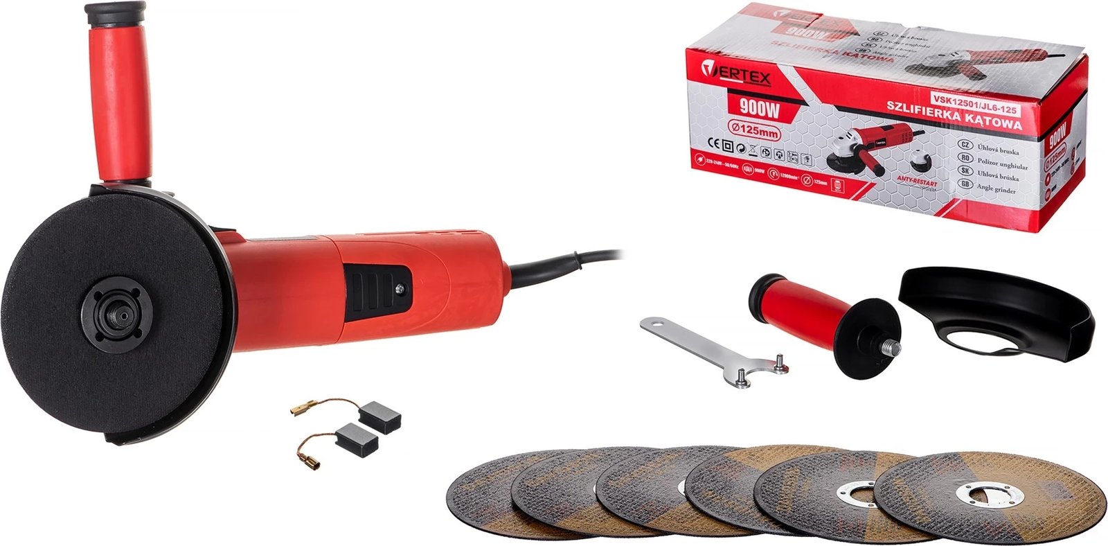Grinder Vertex VSK12501, 900W, E zezë