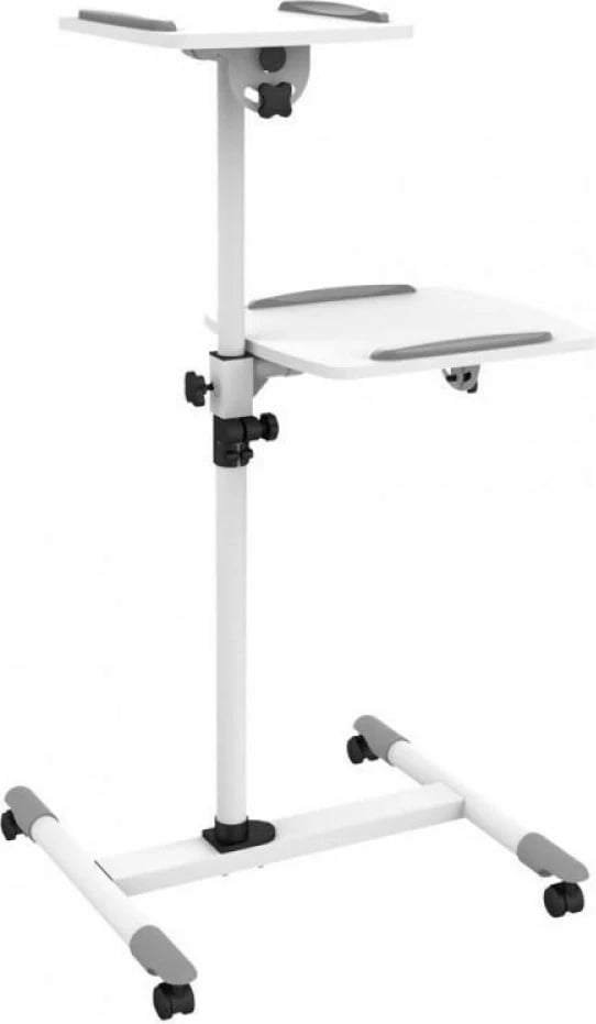 Karrocë universale TECHly për notebook/projektor, ICA-TB-TPM-6, Bardhë
