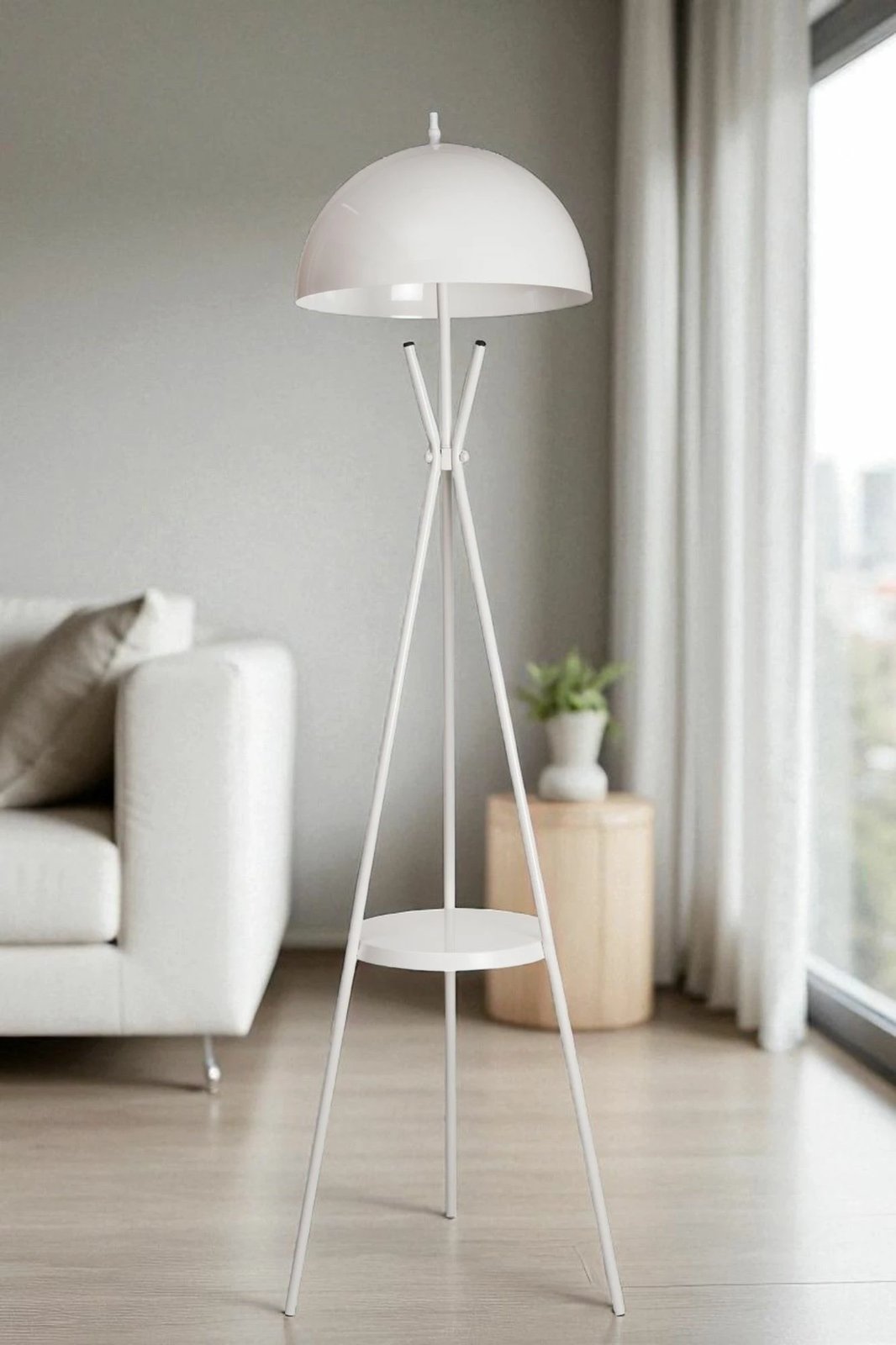 Llambë dyshemeje Opviq, 8921-3, e bardhë Llambë dyshemeje Opviq, 8921-3, e bardhë