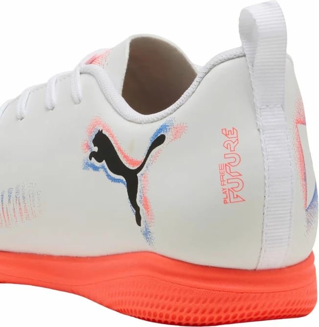 Atlete futbolli për fëmijë Puma, të bardha