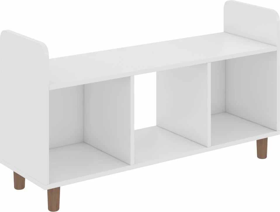 Komodë TV Hanah Home, Saka-1, e bardhë