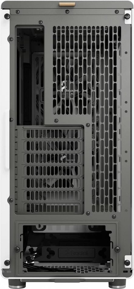 Kasë Fractal Design North Chalk White TG Clear Tint, ATX, xham i temperuar, e bardhë