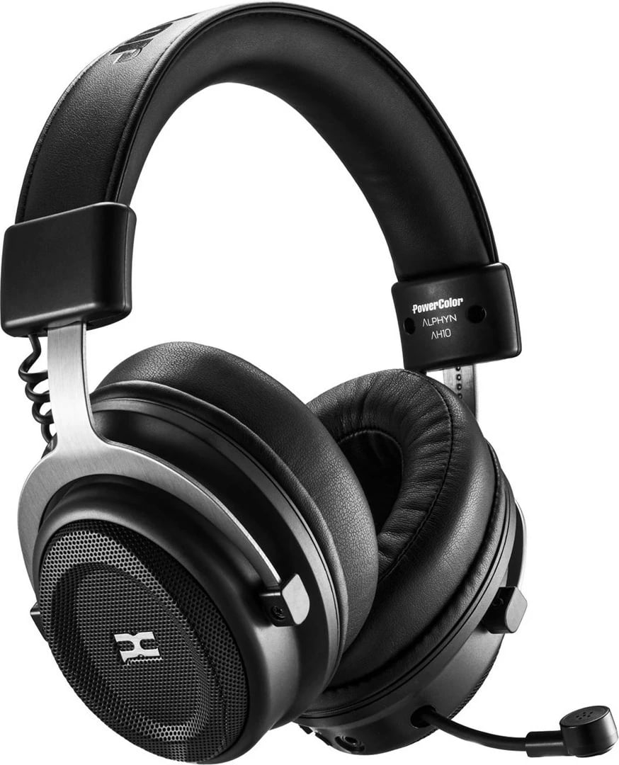 Kufje PowerColor ALPHYN AH10 Wireless Gaming, të zeza
