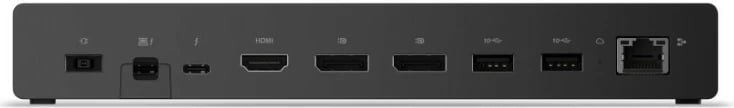 Dok Thunderbolt 4 Smart Lenovo ThinkPad Gen 2 7500 40BE0135EU, 8K 60Hz, 40 Gb/s, HDMI, 2x DisplayPort, 2x USB-C, 4x USB-A, e zezë