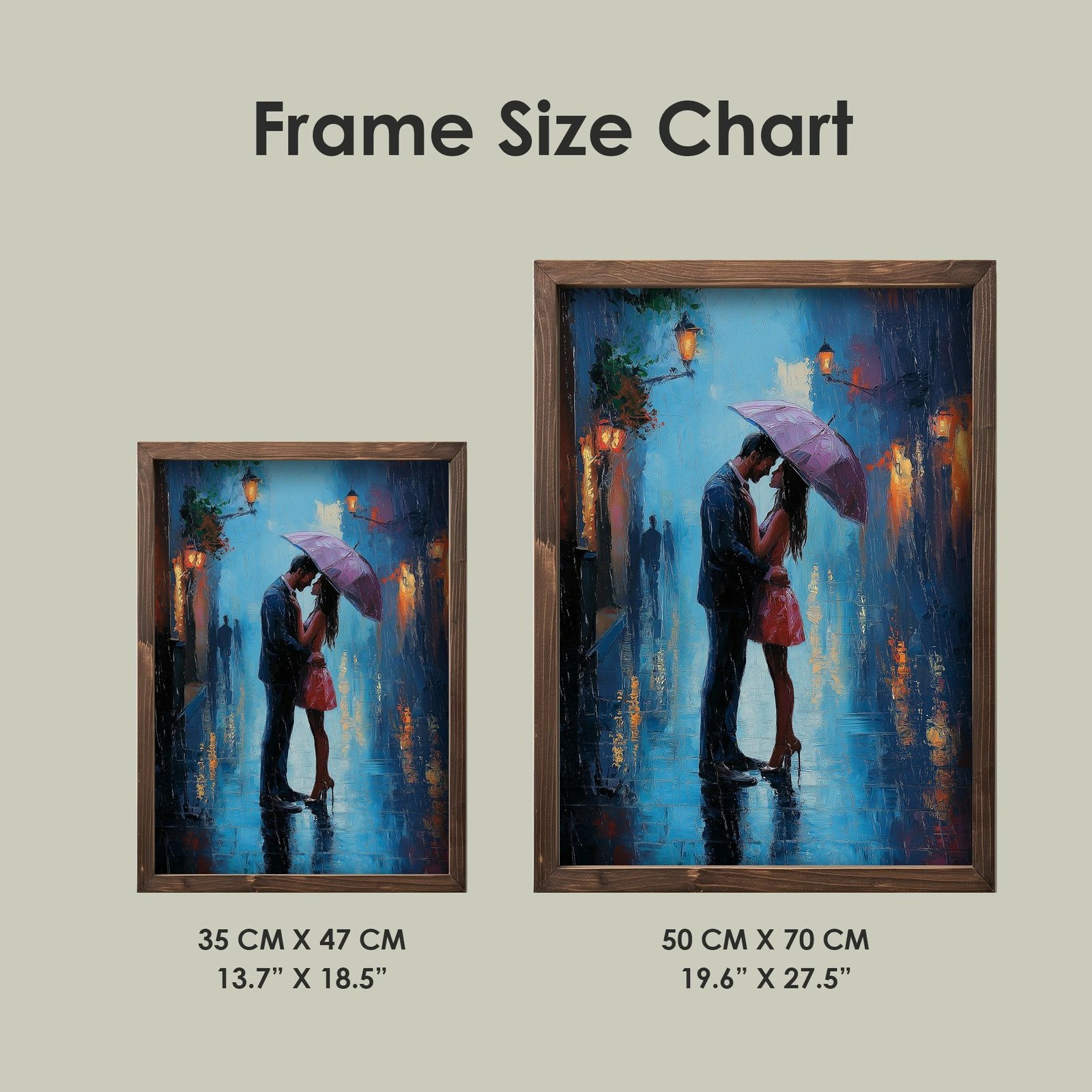 Pikturë dekorative me kornizë MDF, Wallity, TUN064-L