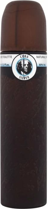 Eau de Toilette për meshkuj Cuba Silver 100ml