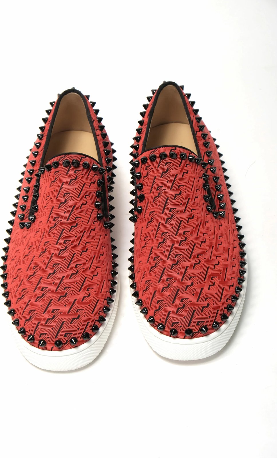Këpucë për meshkuj Christian Louboutin, të kuqe / të zeza 